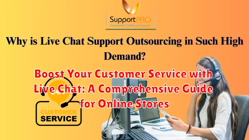 Boost Your Customer Service with Live Chat: A Comprehensive Guide for Online Stores