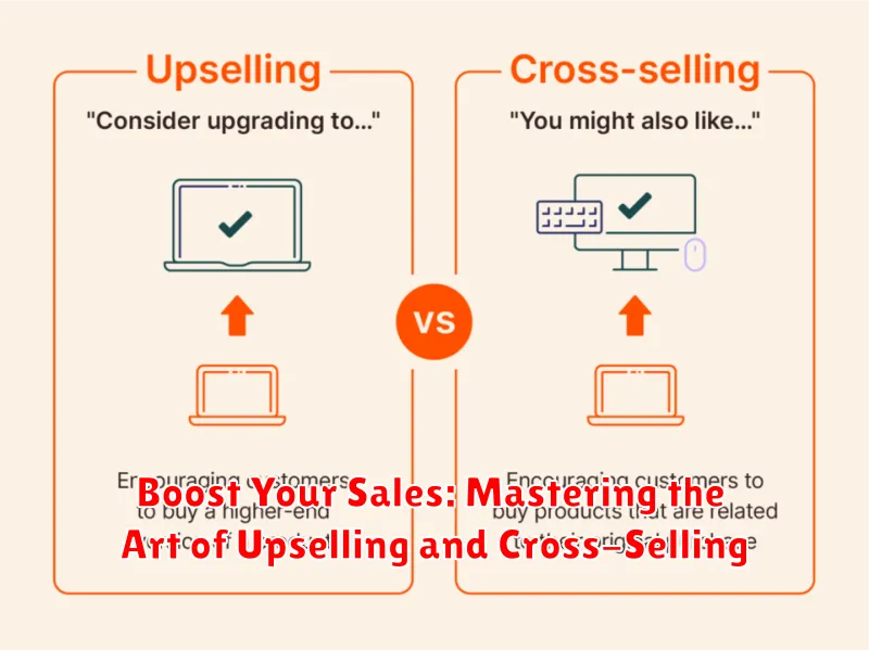 Boost Your Sales: Mastering the Art of Upselling and Cross-Selling