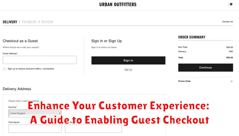Enhance Your Customer Experience: A Guide to Enabling Guest Checkout