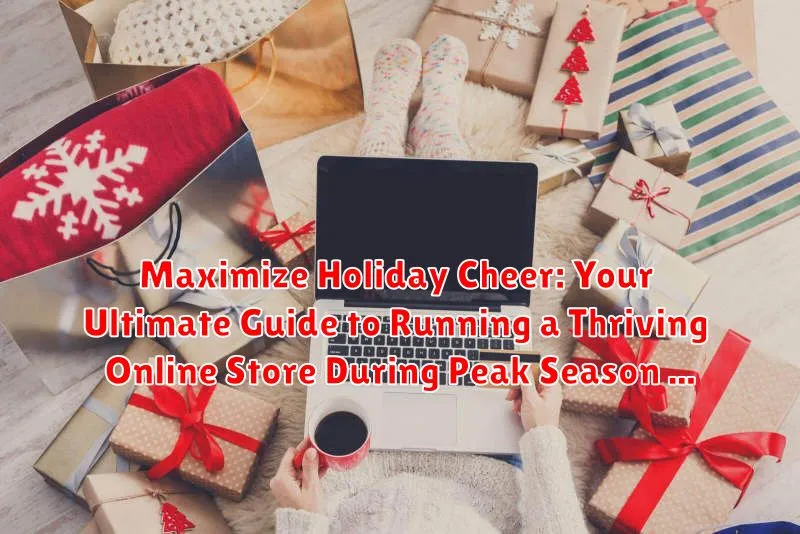 Maximize Holiday Cheer: Your Ultimate Guide to Running a Thriving Online Store During Peak Season
